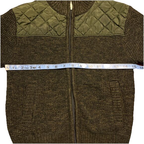 Gioberti Boy's Knitted Full Zip Cardigan Sweater Size 10 - Picture 5 of 8